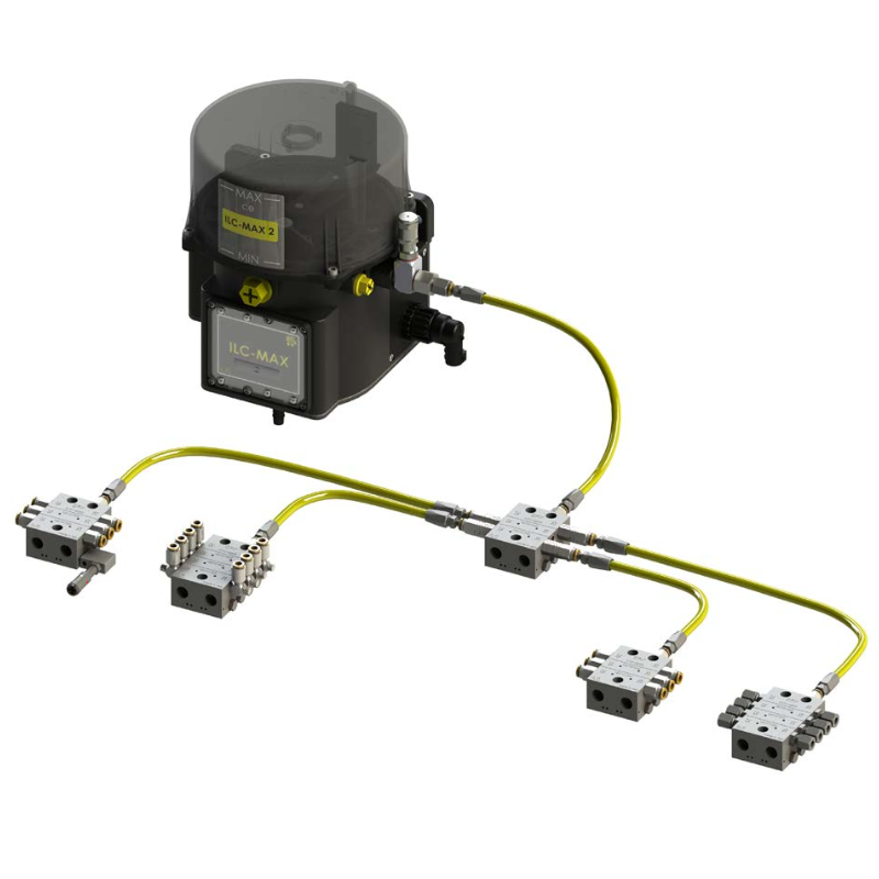 递进式润滑系统